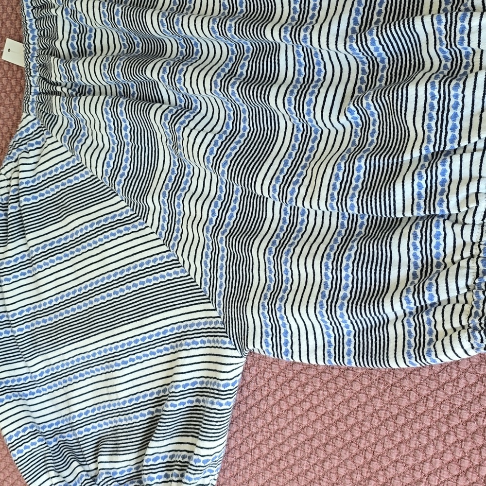 Madewell Gray Puff Sleeve Crop Blouse - Picture 13 of 13